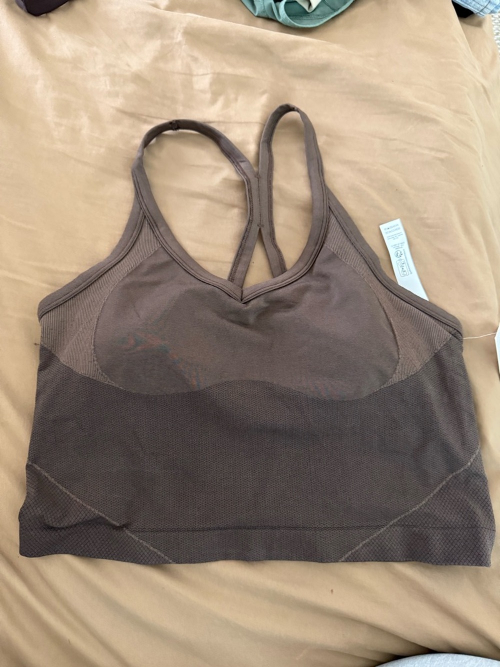 Lululemon get low crossback training tank nwt size XL